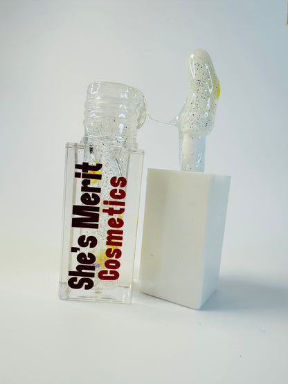 Crystal clear gloss
